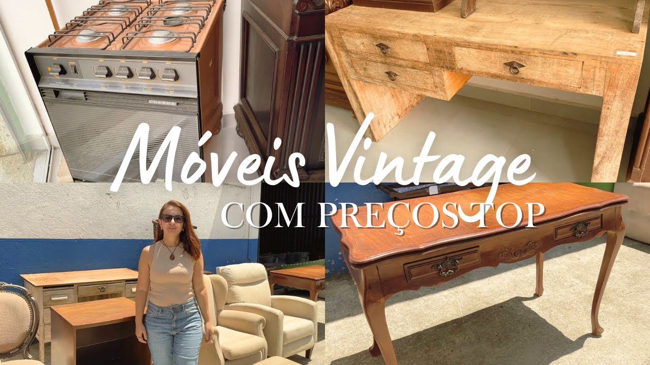 TOUR GARIMPO | MÓVEIS VINTAGE COM PREÇOS ÓTIMOS