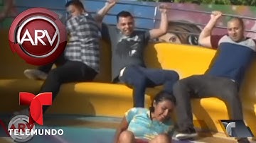 Famoso juego mecánico acapara la atención en esta feria | Al Rojo Vivo | Telemundo