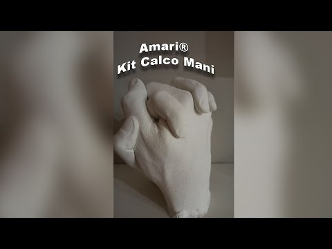 Amari® Kit Calco Mani. Realizziamo in nostro calco mani! 