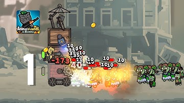 Animal Friends vs Zombies - Zombie City - Gameplay Walkthrough Part 1 (Android, IOS)