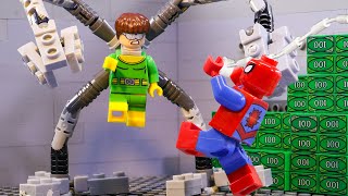 Лего Доктора Осьминога Человек паук Нет пути домой Битва на мосту 