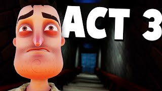 прохождение акта 3 в hello neighbor без комментариев [почти]