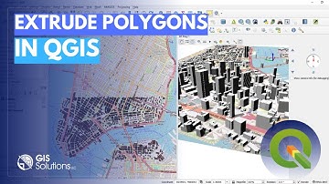 QGIS Extrude Polygon Tutorial