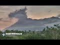 Footage of ash emission from Kanlaon Volcano summit today, May 16, 2026.| GMA News