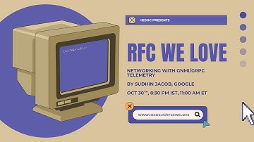 RFCsWeLove: Networking with gNMI/gRPC Telemetry