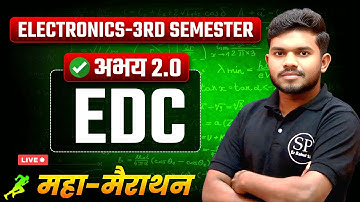 🔥 Electronics 3rd Semester || EDC || Electronics Device and Circuit  || ONE-SHOT  || By- Rahul sir