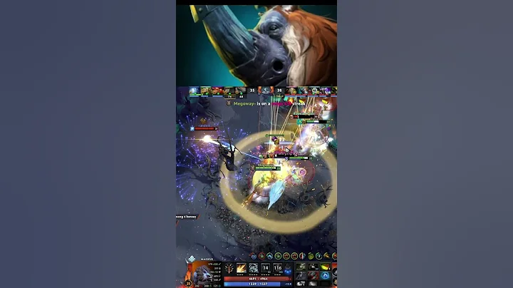 this combination MAGNUS and LYCAN made the opposing team's kit #dota2highlights #dota2
