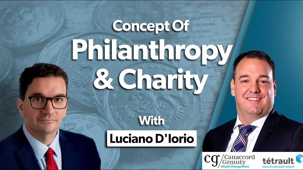 Concept Of Philanthropy And Charity YouTube