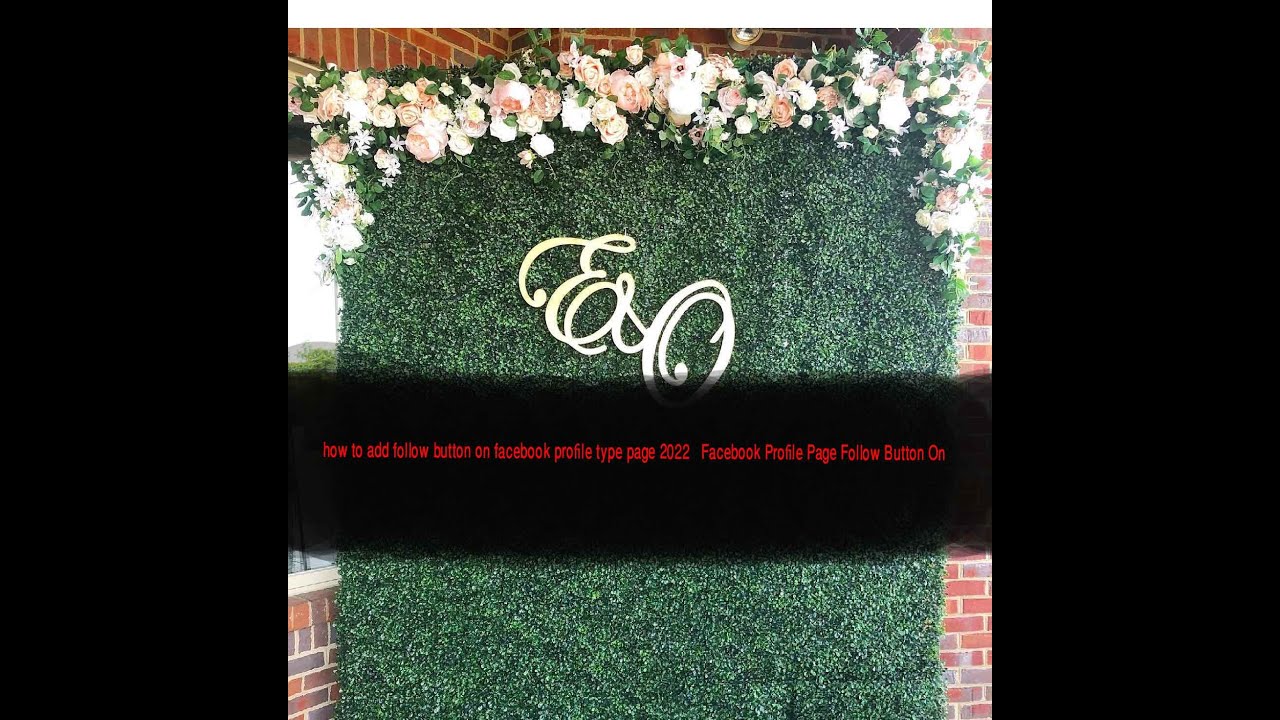 how to add follow button on facebook profile type page 2022   Facebook Profile Page Follow Button On