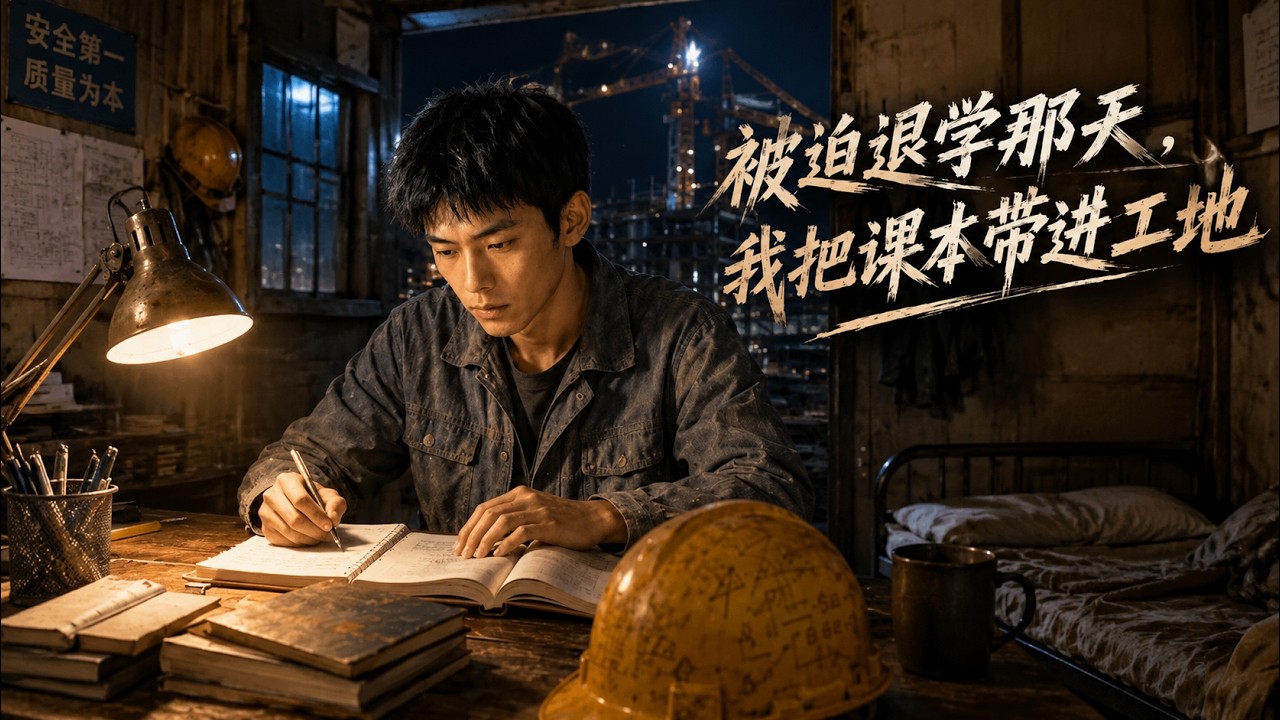 被迫退學後，我靠工地搬磚逆襲