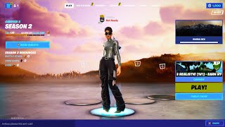 BALENCIAGA skin FORTNITE dancing in lobby lobby for Tiktoks!!