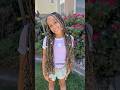 Let S Give My Daughter Some Fulani Flip Over Braids I LOVE THEM Braids Braidstyles Shorts 