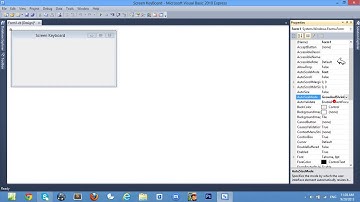 How To Make Screen KeyBoard
