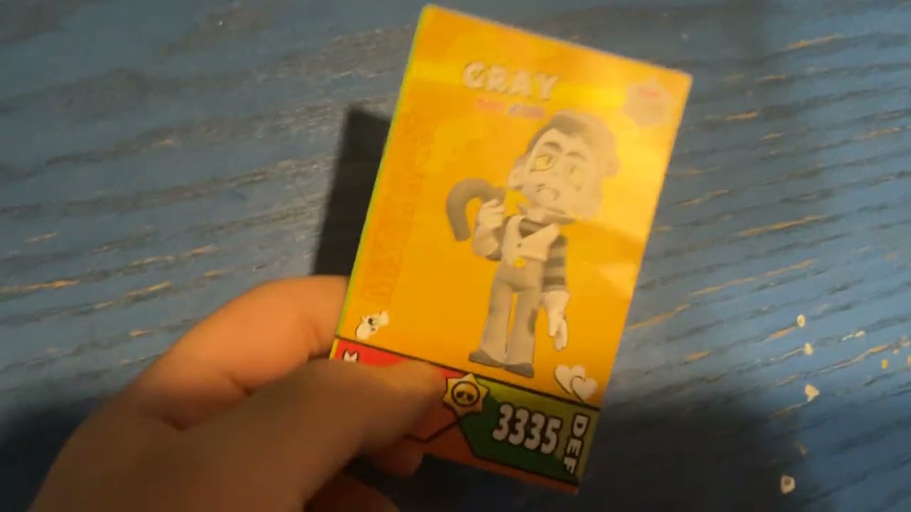 Yeni braw stars kartımı gösteriyorum 