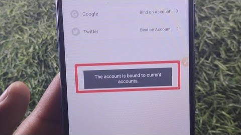 How to fix The account is bound to current accounts. problem solve in yo yo Ludo