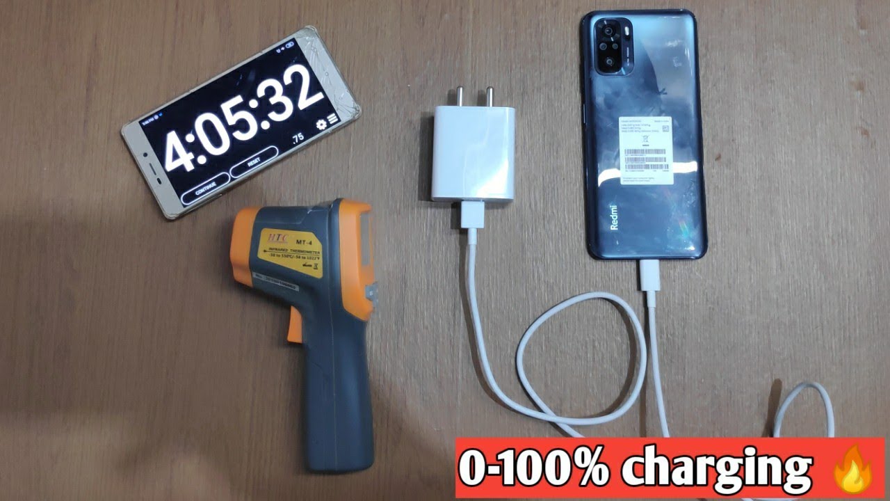 Redmi Note 10 0-100%Charging Test & Time live