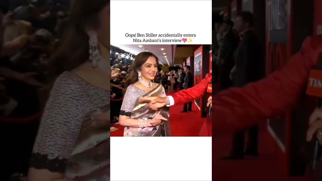 Interview gone wrong 😭| #nitaambani #ambani #interview #yt