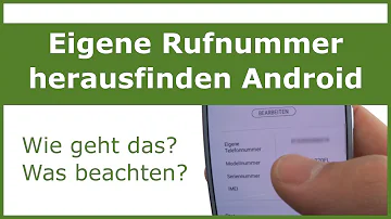 Wo finde ich die SIM-Kartennummer Android?