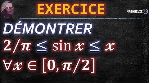 🔴MATHSCLIC EXERCICE - POST BAC | DÉMONSTRATION DE L