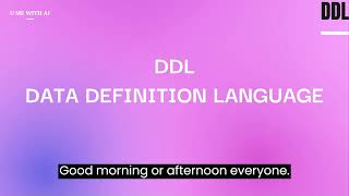 DDL