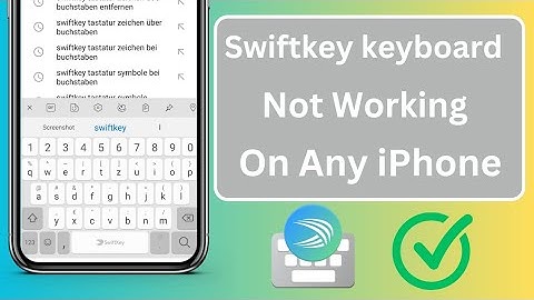 Swiftkey Keyboard Not Working iPhone || Swiftkey Keyboard Settings iPhone || iOS 16 || 2023 ||
