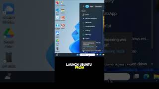 Get Linux on Windows in 1 minute - Install WSL  #shorts