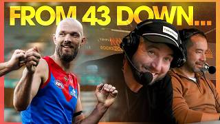 Melbourne Fights All The Way From 43 Points Down To Roll The Blues | Triple M Footy