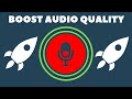 How To Boost Audio Quality For Recording Video (Tips &amp; Methods) | Handy Hudsonite