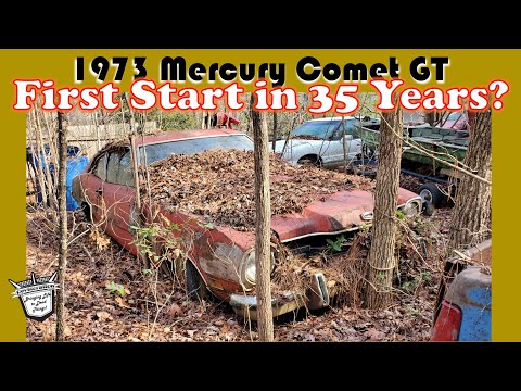 First Start in 35 Years? Abandoned 1973 Mercury Comet GT - Will a STUCK Engine be a CHALLENGE?