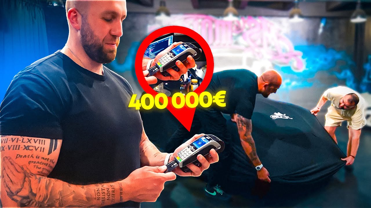 J’ACHÈTE MA VOITURE À 400.000€ EN CARTE BLEUE 💰💴 !! V12 DE 800 CH 😱😨!!