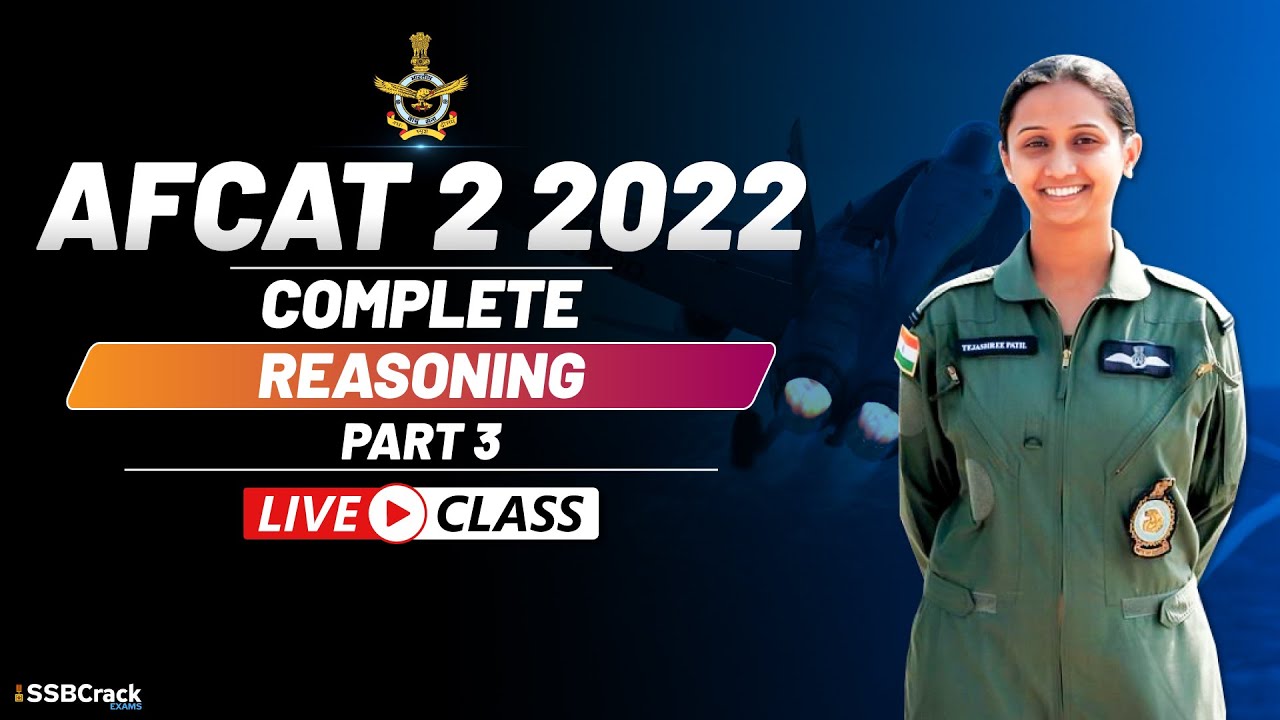 AFCAT 2 2022 Most Important Questions | Complete Reasoning | Part 3