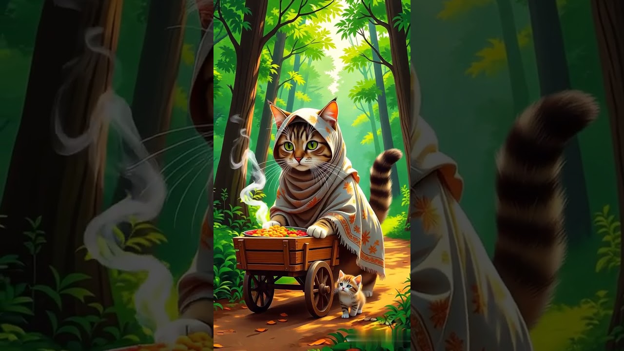 mother's sucrifed for family #cat #kucing