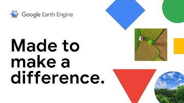 Build sustainability solutions with Earth Engine