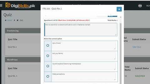 digiskill freelancing quiz 1 batch 9 solution