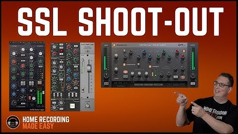 SSL Channel Strip Shoot Out - Solid State Logic vs Waves vs Universal Audio