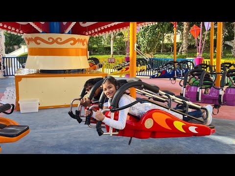 Bollywood park dubai resorts & park RIDE || Hawa hawai ride ||dubai || SHIZA #dubaiparksandresorts