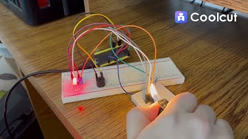Fire Detector based on ESP32 with MLX90614 sensor
