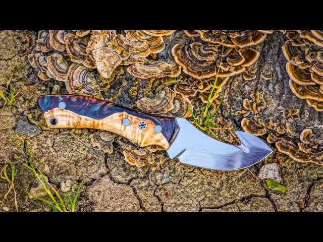 MAKING HUNTING GUT HOOK KNIFE PART 1 