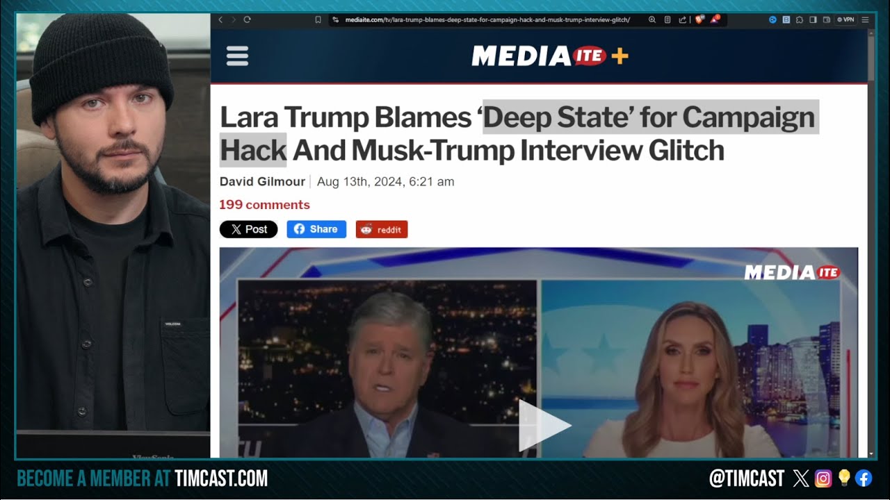 Elon Musk Trump Interview Generates ONE BILLION VIEWS, Democrats & Media FURIOUS | TimcastNews