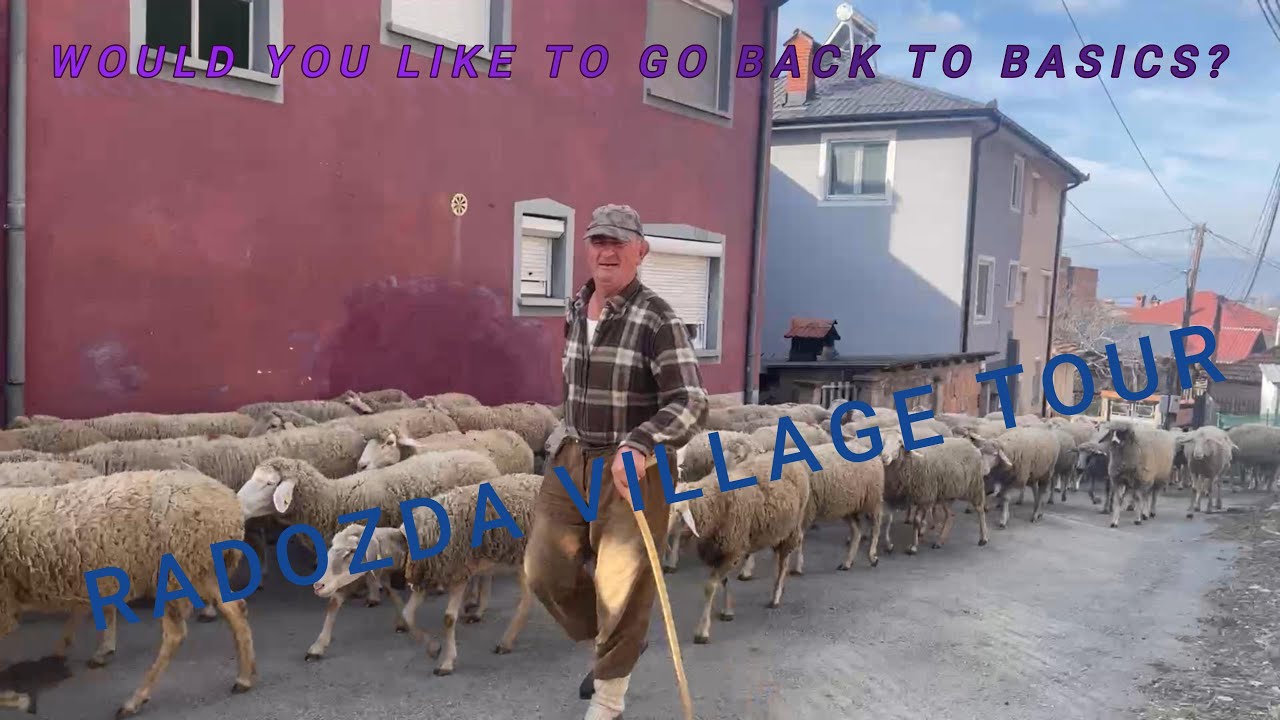 Real village life in Macedonia