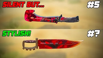 TOP 5 BEST Melee for Aggressive Sniper Main in CODM!