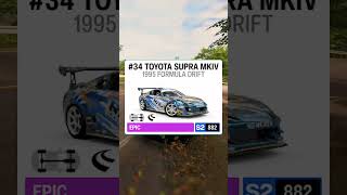 TOP 3 BEST DRIFT CARS IN FORZA HORIZON 6