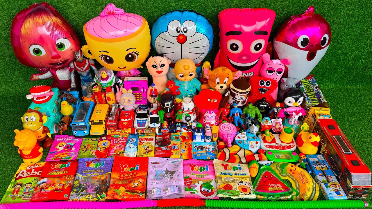 Hunting Es Krim Masak Masakan Dokteran Permen Yupi Baby Shark Marsha and The Bear Bebek Ikan Koi 249