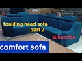How to make foalding head sofa full details part (2)