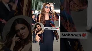 Malvika Mohanan Flying From Mumbai Spotted At Airport