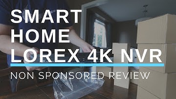 2018 Smart Home Lorex Security 4K NVR System
