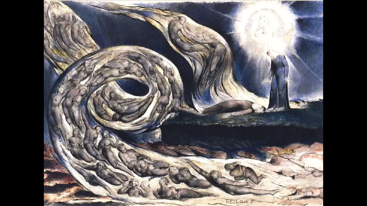 Musical Museum: W. Blake - The Lovers' Whirlwind, Francesca da Rimini and Paolo Malatesta (1824-27)