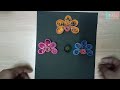 Paper quilling flower plant