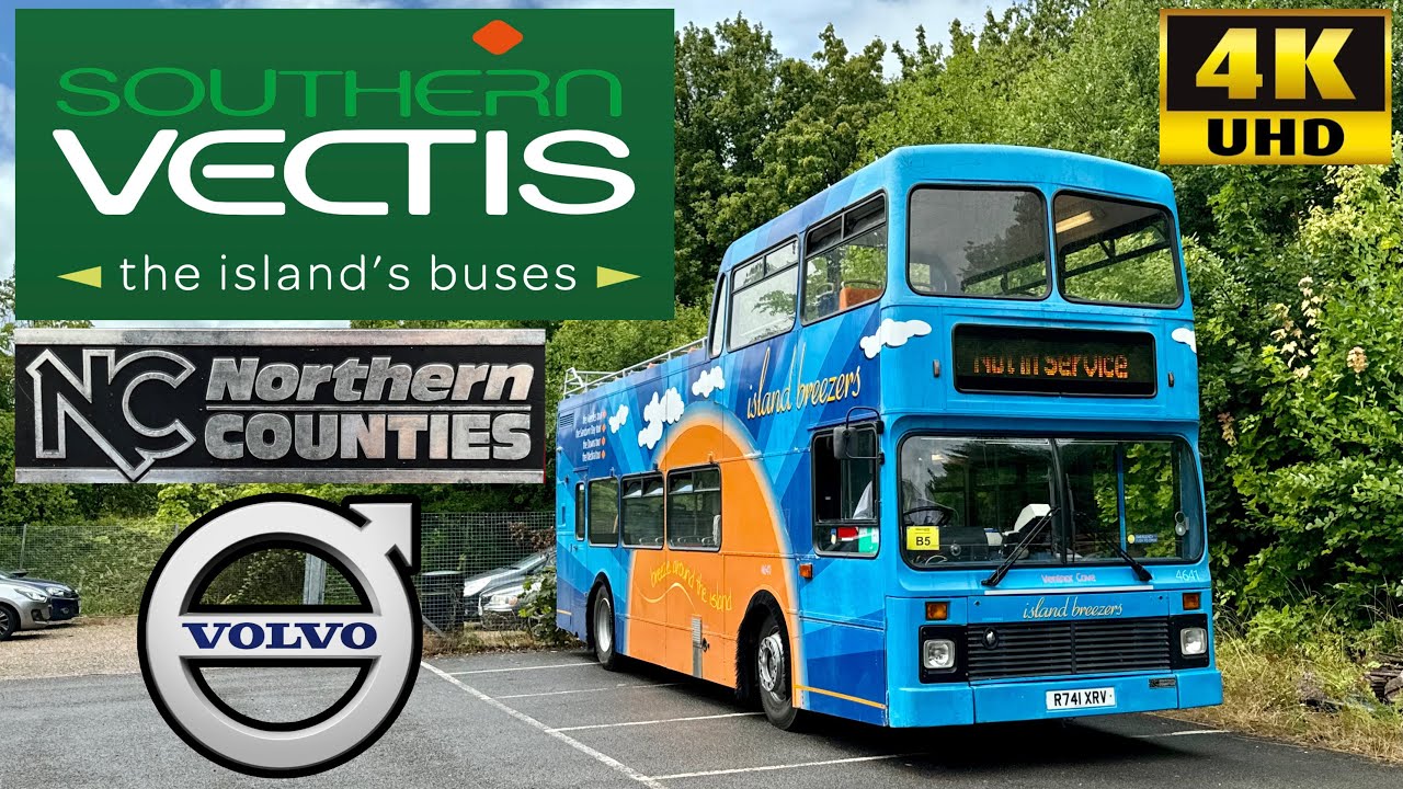 [Southern Vectis Island Breezers: 57 Alton College to Odiham] Northern Counties Volvo Olympian Bus