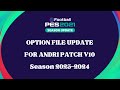 PES2021 || OPTION FILE UPDATE ANDRI PATCH V10 || COMPLETE WINTER TRANSFERS